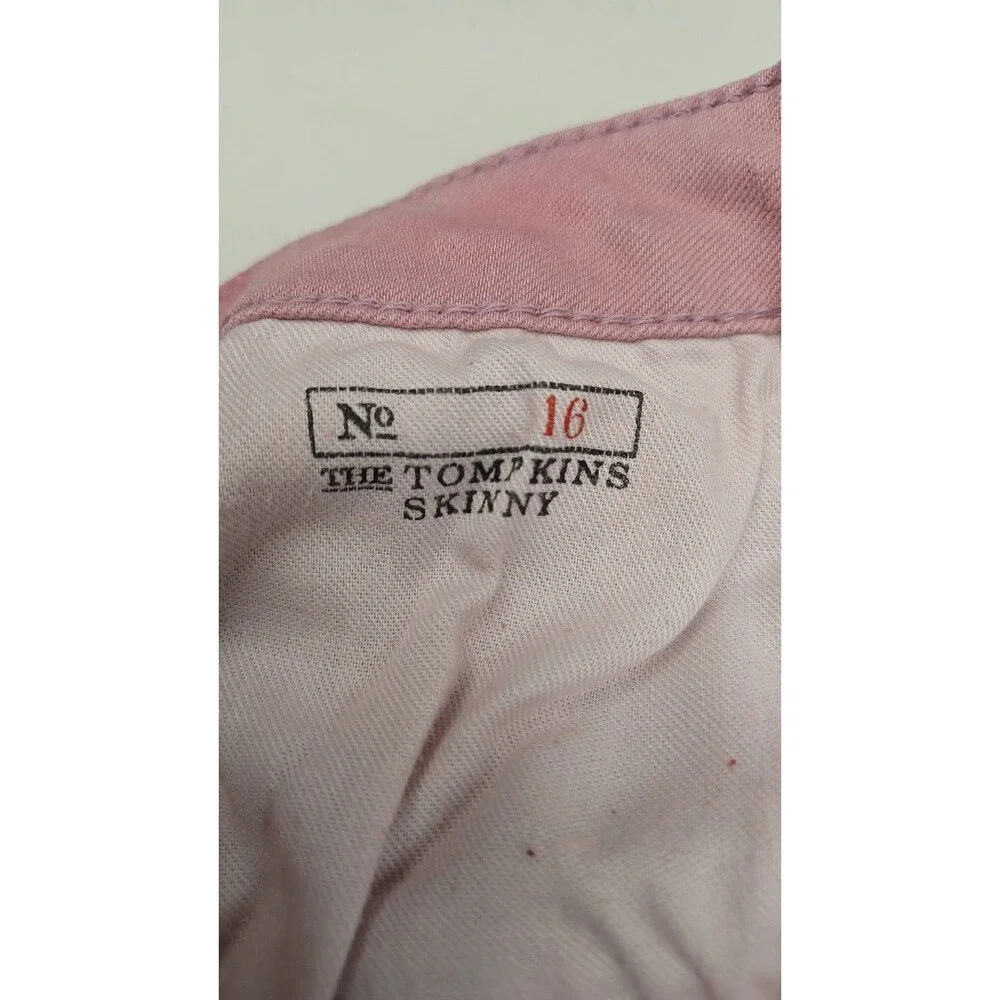 Polo Ralph Lauren Kids Girl Denim Tompkins Skinny Jeans Sz 16